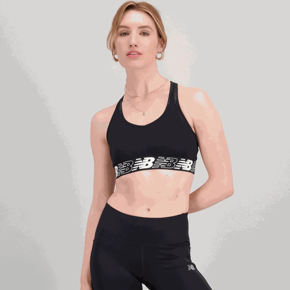 ODZIEZ BIEGOWA|BIEGANIE*New Balance ODZIEZ BIEGOWA|BIEGANIE Biustonosz WB11034BK –