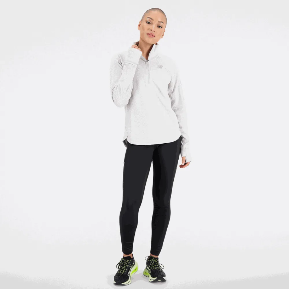 ODZIEZ BIEGOWA|BIEGANIE*New Balance ODZIEZ BIEGOWA|BIEGANIE Bluza damska WT23252GHV – fioletowa