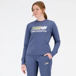 New Balance Bluza damska WT31816VTI – granatowa
