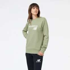 New Balance Bluza damska WT03811OLF – zielona