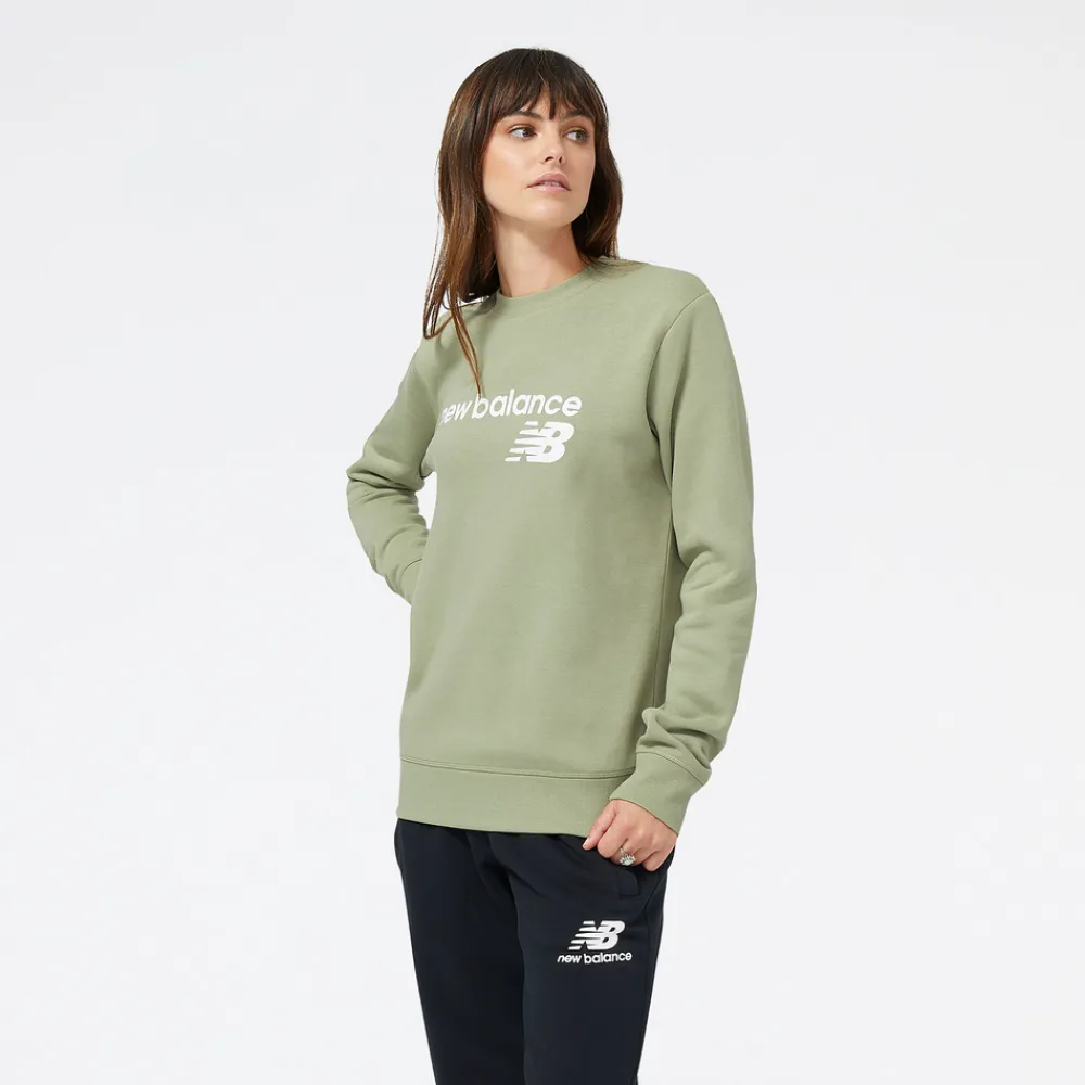 New Balance Bluza damska WT03811OLF – zielona