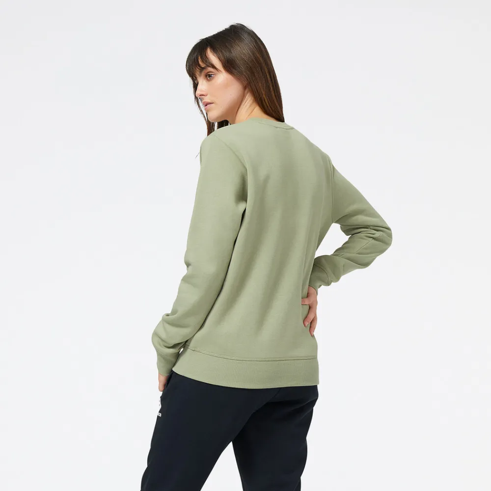 New Balance Bluza damska WT03811OLF – zielona