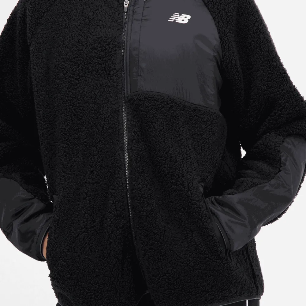 BIEGANIE*New Balance BIEGANIE Bluza damska WJ33285BK – czarna