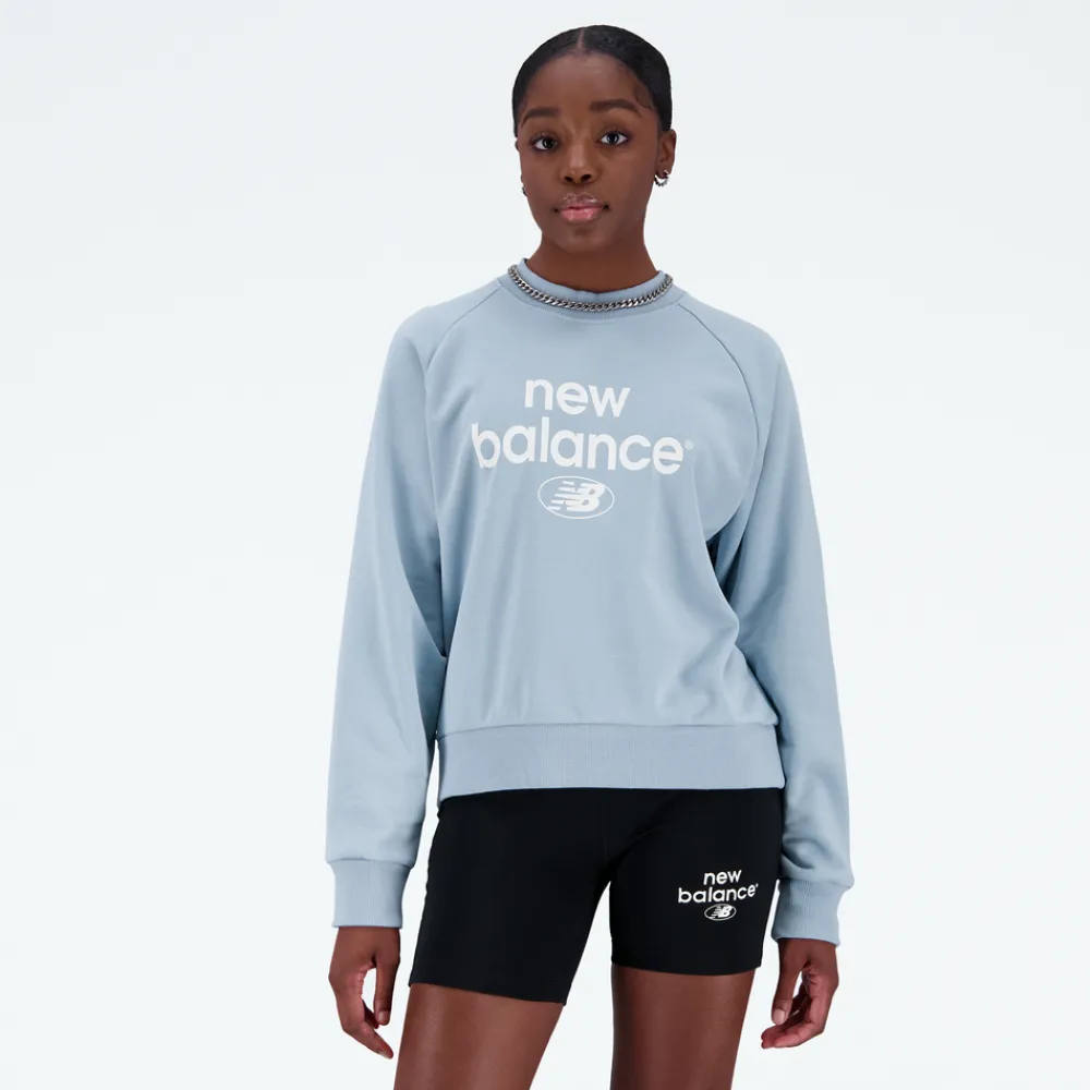 New Balance Bluza damska WT31508LAY – niebieska