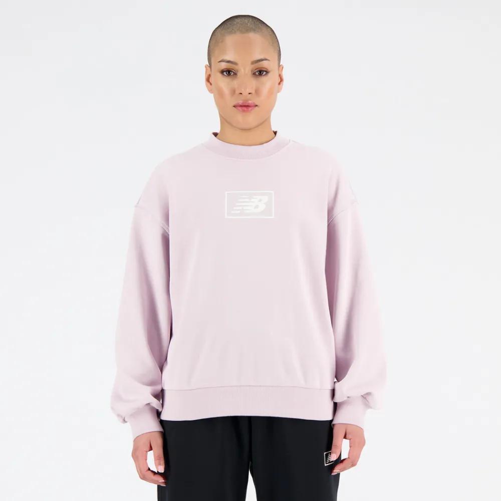 New Balance Bluza damska WT33514DMY – różowa