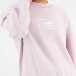 New Balance Bluza damska WT33514DMY – różowa