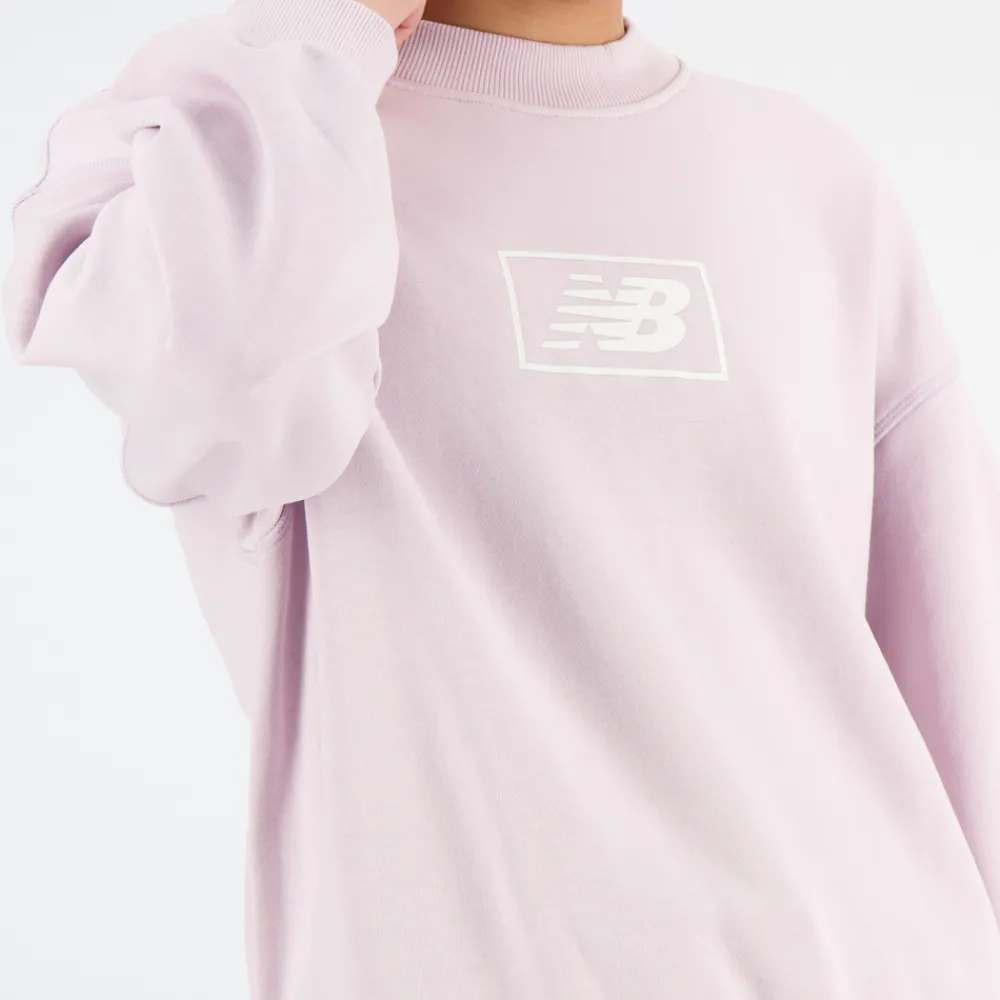 New Balance Bluza damska WT33514DMY – różowa