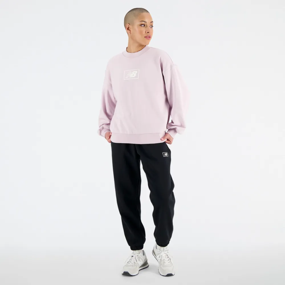 New Balance Bluza damska WT33514DMY – różowa