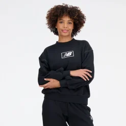 New Balance Bluza damska WT33514BK – czarna