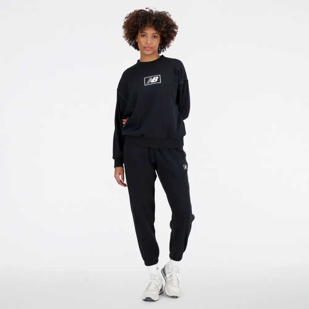 New Balance Bluza damska WT33514BK – czarna