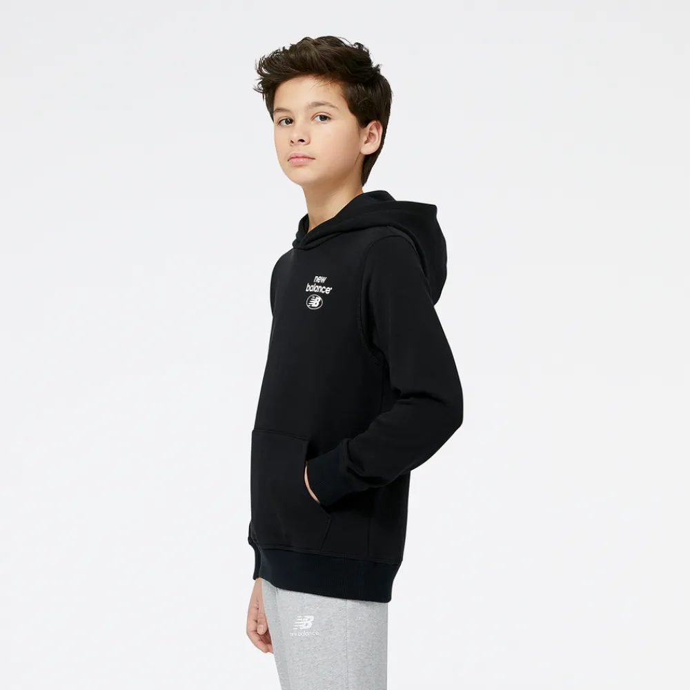 New Balance Bluza dziecięca YT31514BK – czarna