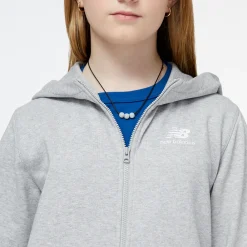 New Balance Bluza dziecięca YJ31536AG – szara