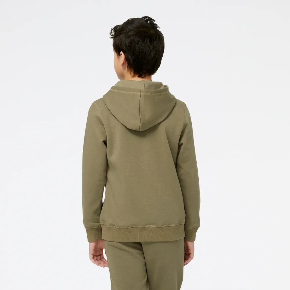 New Balance Bluza dziecięca YT31514CGN – zielona