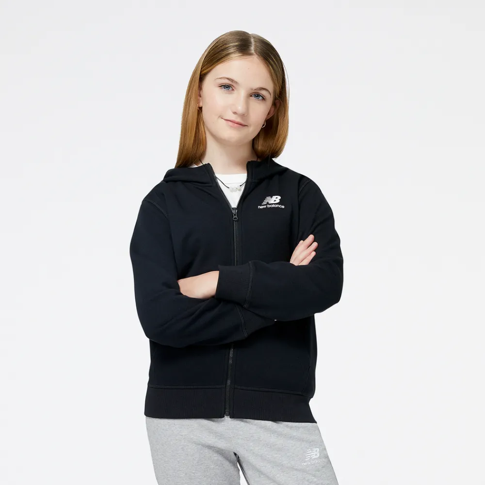 New Balance Bluza dziecięca YJ31536BK – czarna