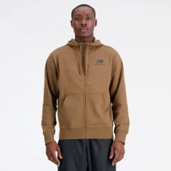New Balance Bluza męska MJ31536DHE – brązowa