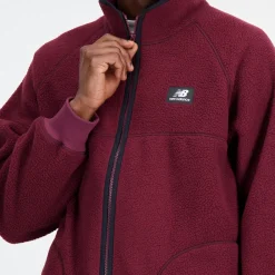 New Balance Bluza męska MJ33503NBY – bordowa