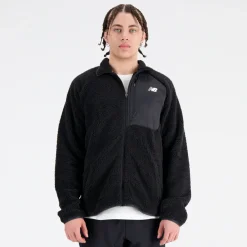 ODZIEZ BIEGOWA|BIEGANIE*New Balance ODZIEZ BIEGOWA|BIEGANIE Bluza męska MJ33285BK – czarna