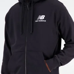 New Balance Bluza męska MJ31536BK – czarna