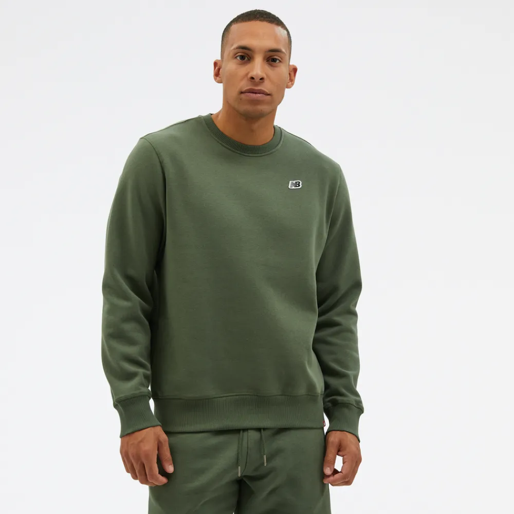 New Balance Bluza męska MT23601DON – zielona