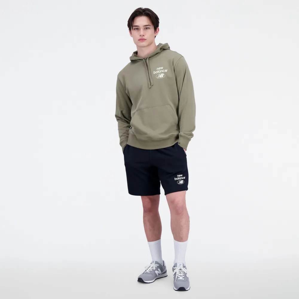 New Balance Bluza męska MT31514CGN – zielone