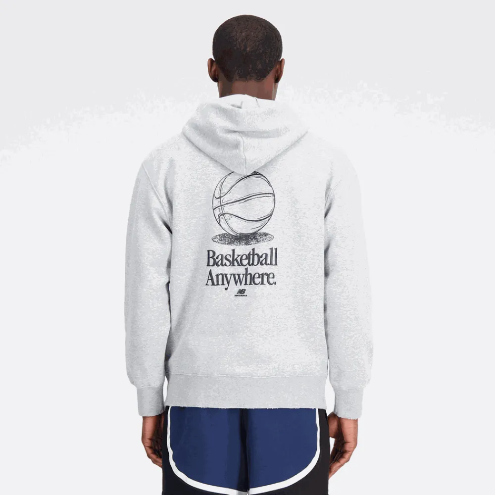 New Balance Bluza męska MT33586AG – szara