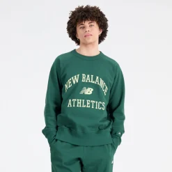 New Balance Bluza męska MT33550NWG – zielona