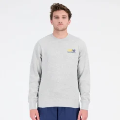 New Balance Bluza męska MT23903AGM – szare