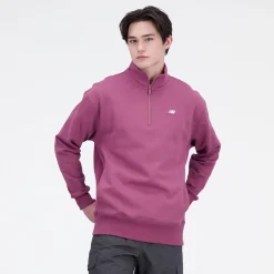 New Balance Bluza męska MT31501WAD – różowa