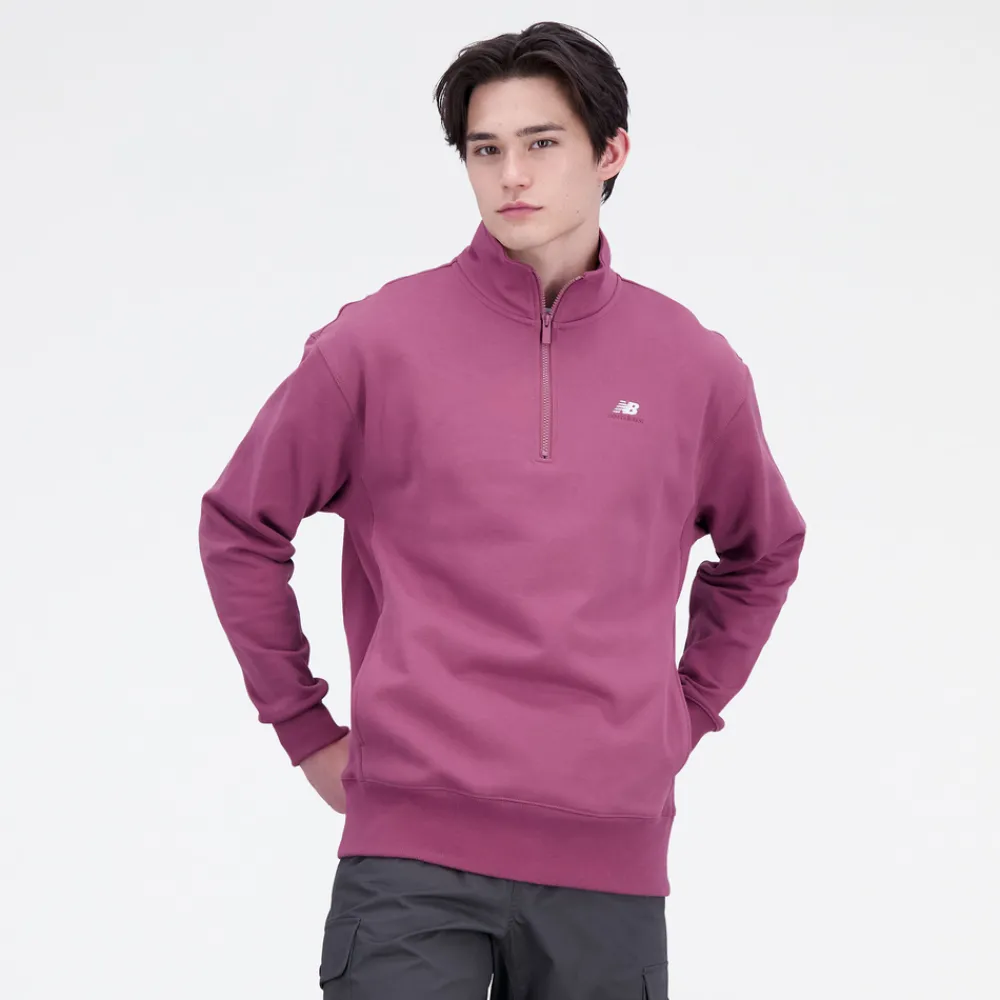 New Balance Bluza męska MT31501WAD – różowa