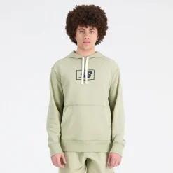 New Balance Bluza męska MT33508FUG – zielona