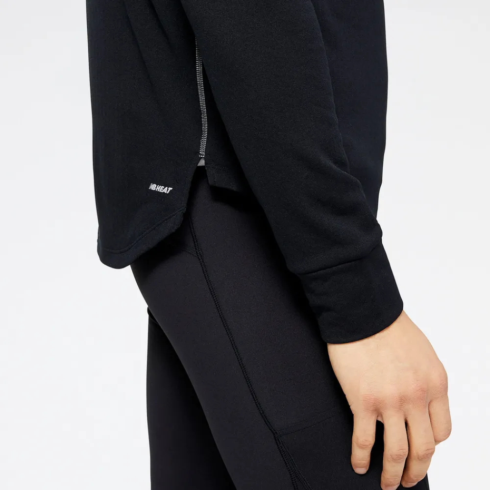 ODZIEZ BIEGOWA|BIEGANIE*New Balance ODZIEZ BIEGOWA|BIEGANIE Bluza męska MT23252BK – czarna
