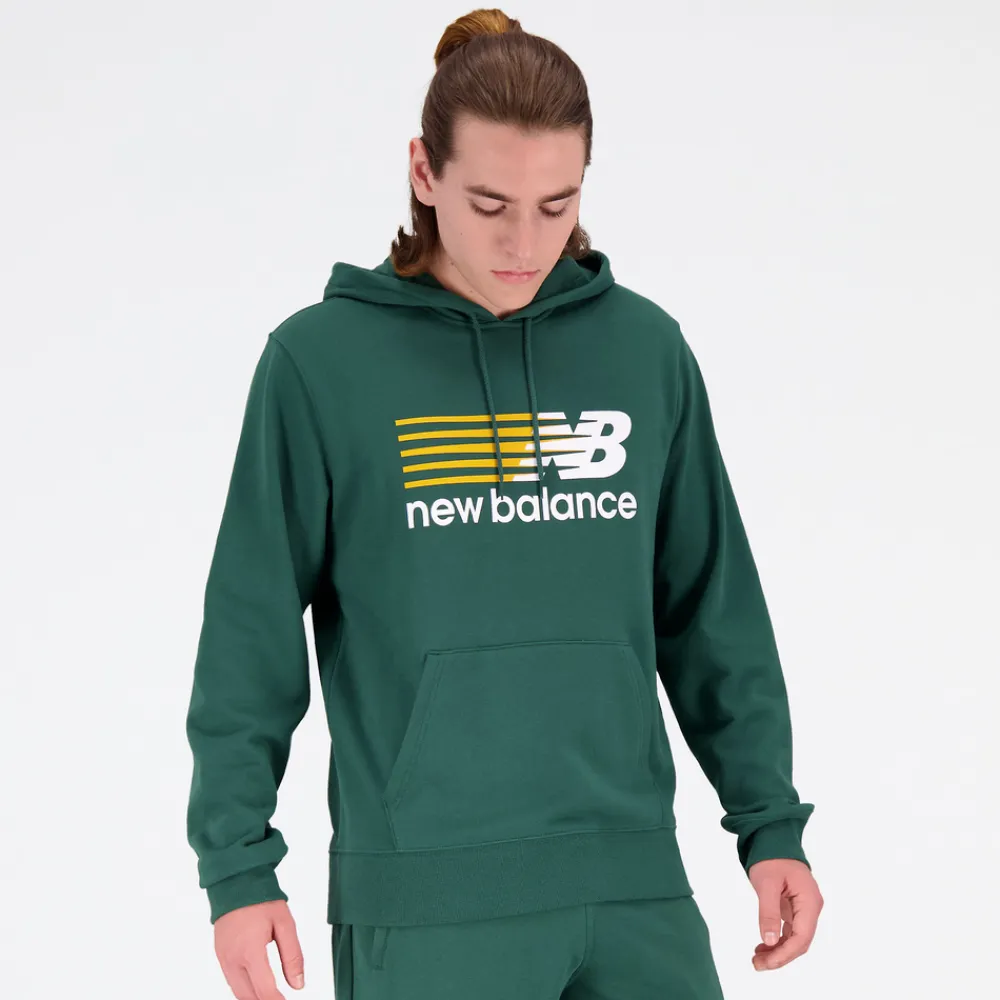 New Balance Bluza męska MT23902NWG – zielona