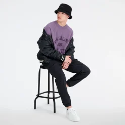 New Balance Bluza męska MT33550SHW – fioletowa