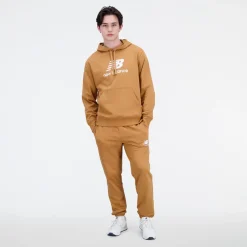 New Balance Bluza męska MT31537TOB – brązowa