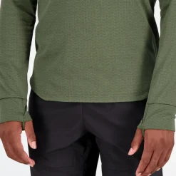 ODZIEZ BIEGOWA|BIEGANIE*New Balance ODZIEZ BIEGOWA|BIEGANIE Bluza męska MT23252DO1 – zielona