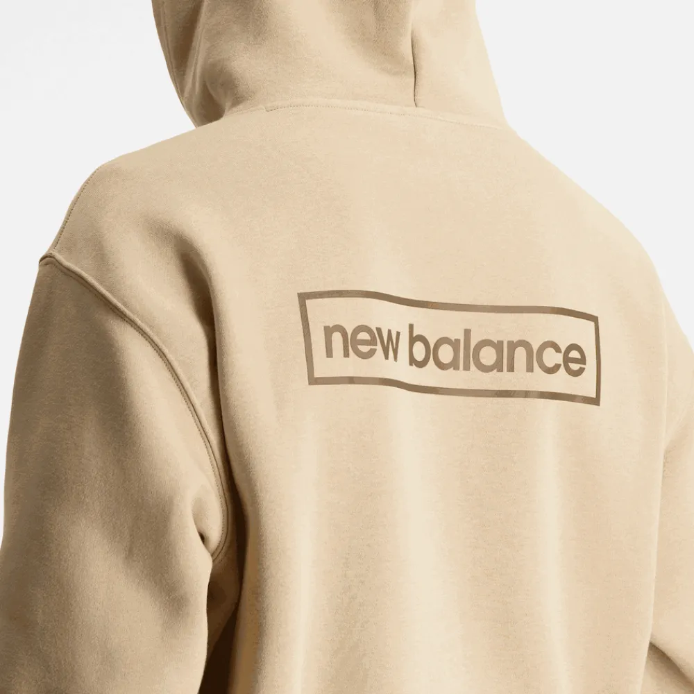 New Balance Bluza męska MT33516INC – beżowa