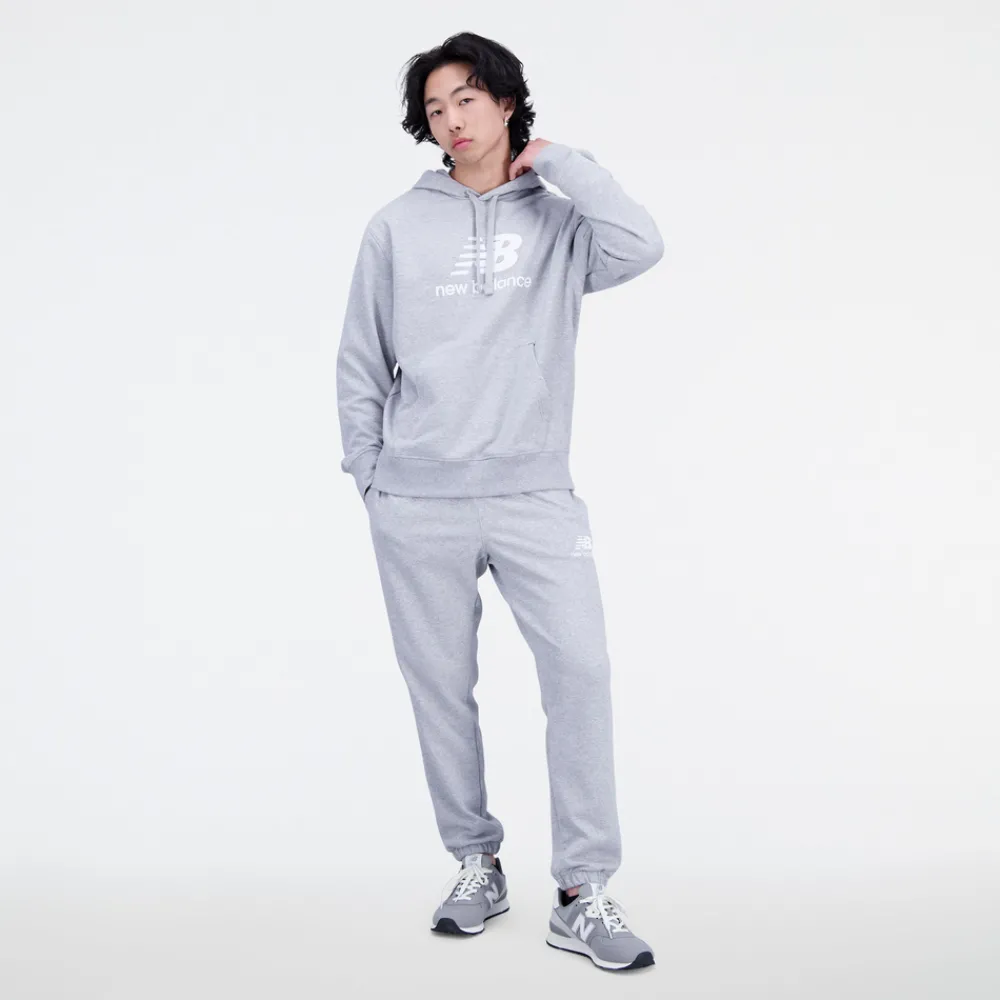 New Balance Bluza męska MT31537AG – szara