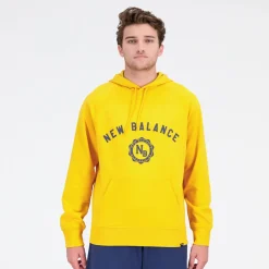 New Balance Bluza męska MT31901VGL – żółta