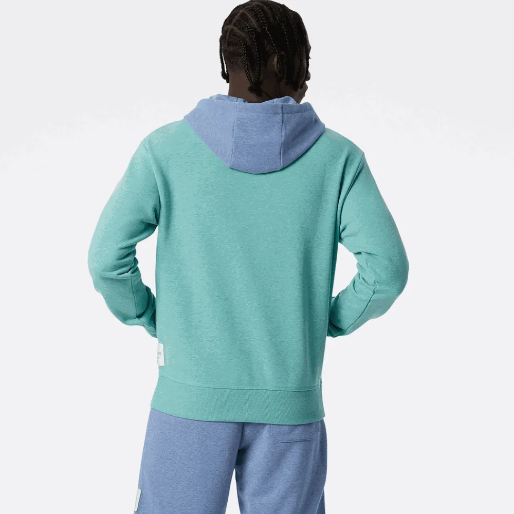 New Balance Bluza MT21565OHH – niebieska
