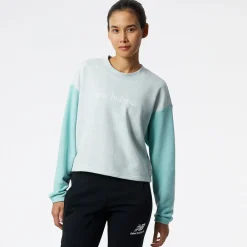 New Balance Bluza WT21557LUH – miętowa