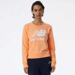 New Balance Bluza WT03551PGZ – pomarańczowa