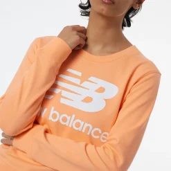 New Balance Bluza WT03551PGZ – pomarańczowa