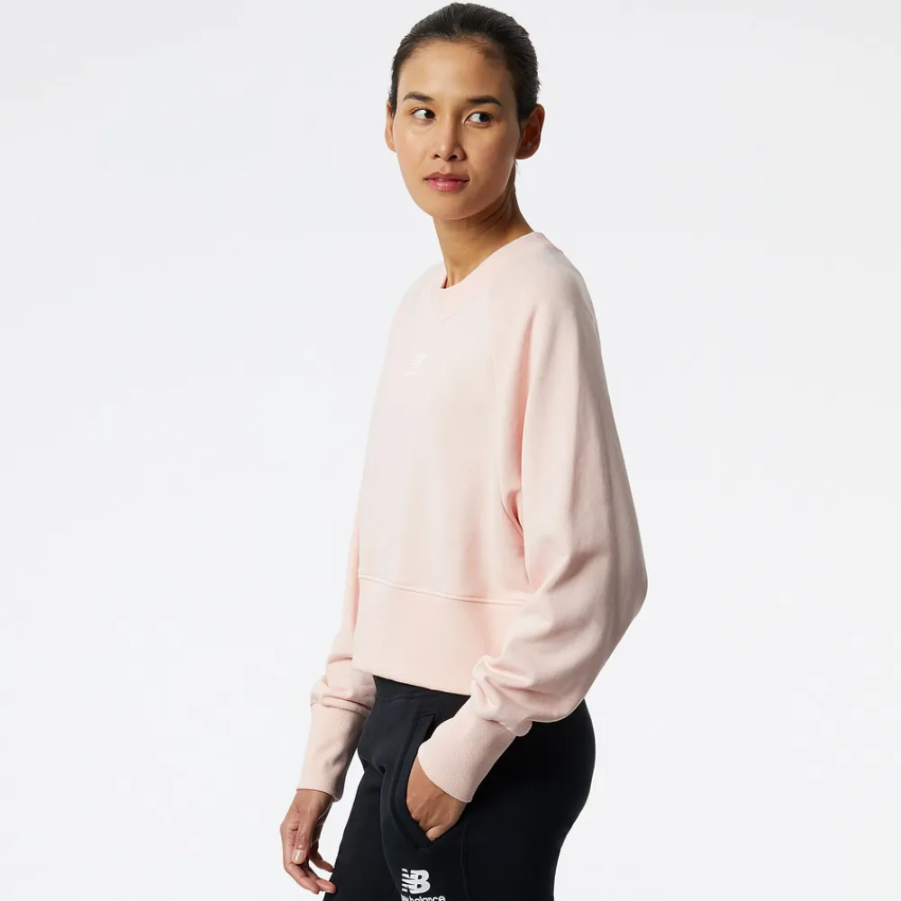 New Balance Bluza WT21554PIE – różowa