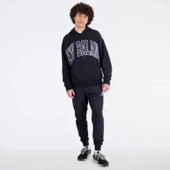 New Balance Bluza unisex UT31550BK – czarna