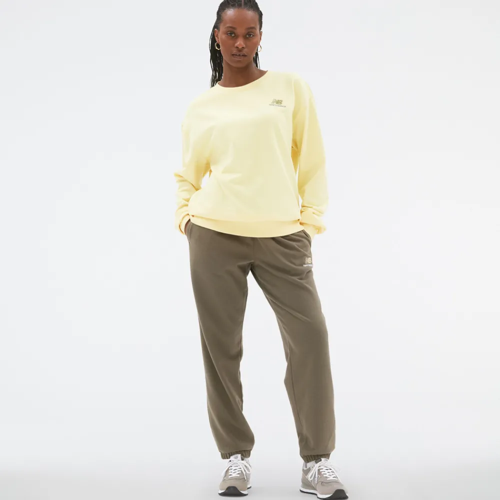 New Balance Bluza unisex UT21501MZ – żółta