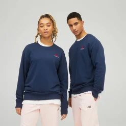 New Balance Bluza unisex UT21501NGO – granatowa