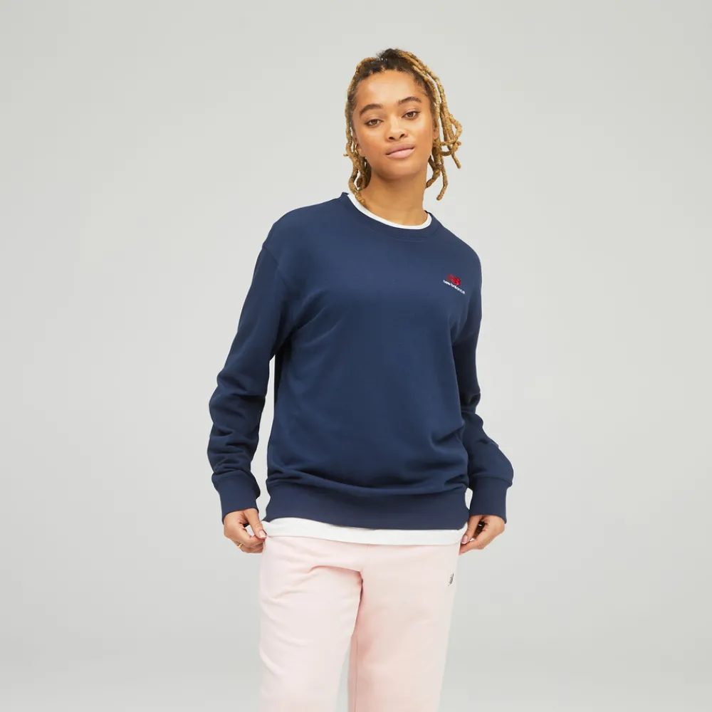 New Balance Bluza unisex UT21501NGO – granatowa