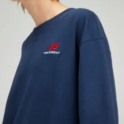 New Balance Bluza unisex UT21501NGO – granatowa