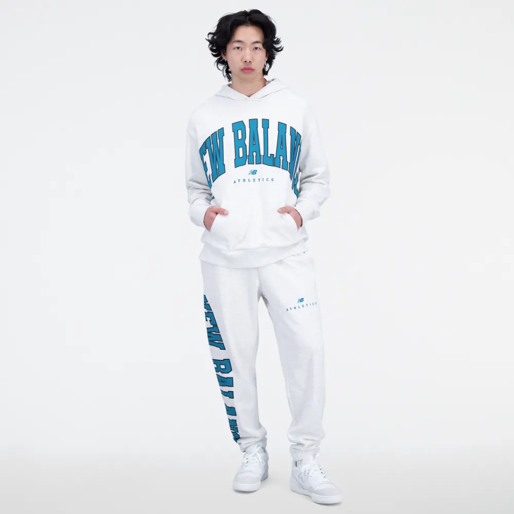 New Balance Bluza unisex UT31550SAH – szara