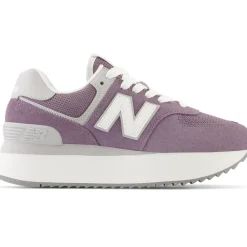 New Balance Buty damska WL574ZSP – fioletowe